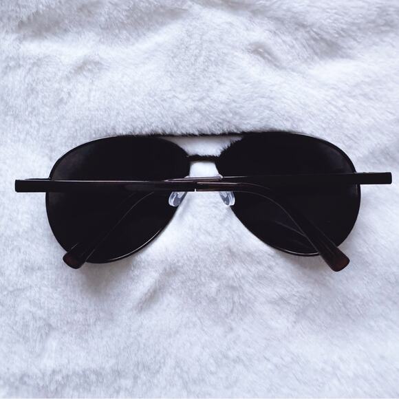 Irene Black w/Gunmetal Rims Stylish Polarized Sunglasses - Picture 12 of 12